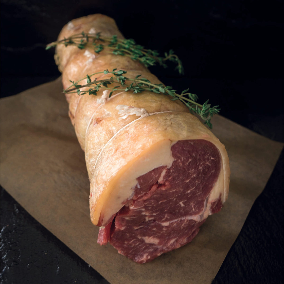 Organic Beef Sirloin, Boned & Rolled joint Brown Cow Organics
