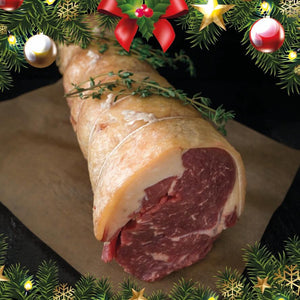 Organic Grass Fed Guernsey Beef Sirloin, Boned & Rolled joint - Christmas Special