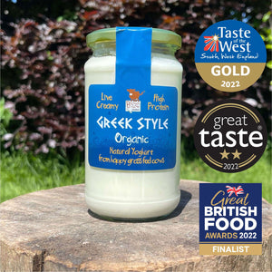 NEW Organic Greek Style Yoghurt - Glass Jar