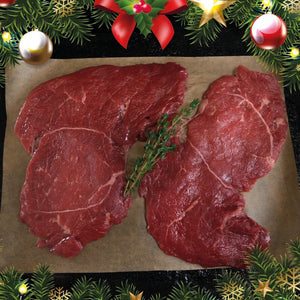 Ten Organic Beef Minute Steaks - Christmas Special